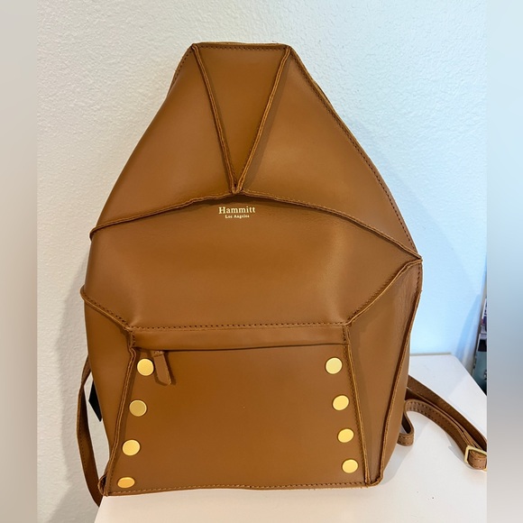 Hammitt | Bob Leather Backpack | Saddle Lust - Discontinued - Picture 2 of 5